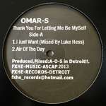 Omar-S - Thank You For Letting Me Be Myself Part 1 - FXHE Records - Deep House
