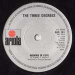 Three Degrees, The - Woman In Love - Ariola - Soul & Funk