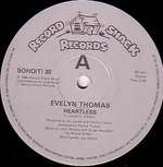 Evelyn Thomas - Heartless - Record Shack Records - Disco