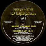 Various - Deeper Side Of London E.P. Vol 1 - Mousetrap Records - Progressive
