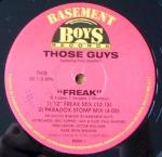 Those Guys & Paul Shapiro - Freak - Basement Boys Records - US House