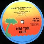 Tom Tom Club - Wordy Rappinghood - Island Records - New Wave
