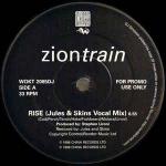 Zion Train - Rise - China Records - Break Beat