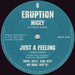 Eruption - Nicey / Just A Feeling - Impact Records  - Hardcore