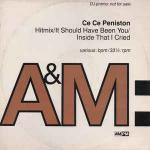 Ce Ce Peniston - Hitmix / It Should Have Been You / Inside That I Cried - A&M PM - House