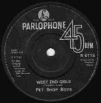 Pet Shop Boys - West End Girls - Parlophone - Synth Pop