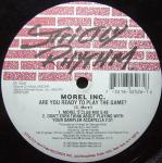 Morel Inc. - Are You Ready To Play The Game? - Strictly Rhythm - US House