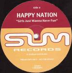 Happy Nation - Girls Just Wanna Have Fun - Sum Records - Euro House