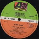 Kon Kan - I Beg Your Pardon - Atlantic - UK House