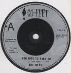 The Beat  - Too Nice To Talk To - Go-Feet Records - Ska