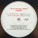 Ramirez - Vaya Con Dios, Amigo - Bond-Age Recordings - Hard House