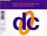 Felix - Don't You Want Me (Original Mixes And Remixes) - Deconstruction - Progressive