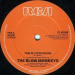 The Blow Monkeys - This Is Your House - RCA - Synth Pop