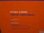Donna Summer - State Of Independence - Manifesto - US House