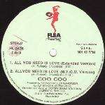 Coo Coo - All You Need Is Love - Flea Records - Italo Disco