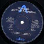 Sinclair - Ain't No Casanova - Dome Records - Soul & Funk