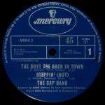 Gap Band, The - The Boys Are Back In Town / I Don't Believe You Want To Get Up And Dance (Oops) - Mercury - Electro
