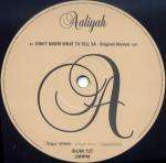Aaliyah - Don't Know What To Tell Ya - Independiente - R & B
