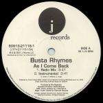 Busta Rhymes - As I Come Back - J Records - Hip Hop