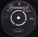 Len Barry - 1-2-3 / Bullseye - Brunswick - R & B
