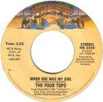 Four Tops - When She Was My Girl - Casablanca Records - Soul & Funk