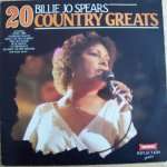 Billie Jo Spears - 20 Country Greats - Warwick Records - Country and Western