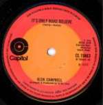 Glen Campbell - It's Only Make Believe - (Generic Sleeve) - Capitol Records - Country and Western