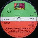 Emerson, Lake & Palmer - Fanfare For The Common Man - Atlantic - Rock