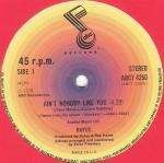 Rufus - Ain't Nobody Like You - ABC Records - Disco