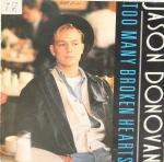 Jason Donovan - Too Many Broken Hearts - PWL Records - Pop