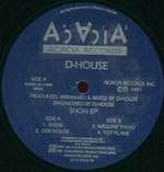 D-House - Shon EP - Acacia Records - Deep House