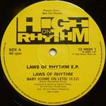 Laws Of Rhythm - Laws Of Rhythm EP - High On Rhythm Records - Break Beat