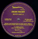Dean Facer - Boys Like U - Smokin' Productions - Hard House