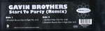 Gavin Brothers, The - Start To Party (Remix) - Ultraphonic - US House