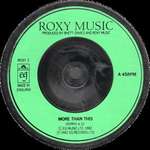 Roxy Music - More Than This - EG - New Wave