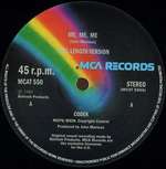 Codek - Me, Me, Me / Demo - MCA Records - UK House