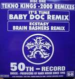 Tekno Kings - It's Time / Ecstasy (2000 Remixes) - Shock Records - Hard House
