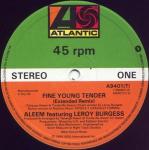 Aleem & Leroy Burgess - Fine Young Tender - Atlantic - Disco