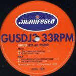 Gusto - Let's All Chant - Manifesto - UK House