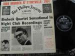 The Dave Brubeck Quartet - Dave Brubeck At Storyville: 1954 - Philips - Jazz