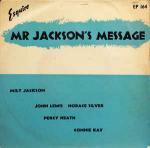 The Milt Jackson Quartet - Mr Jackson's Message - Esquire - Jazz