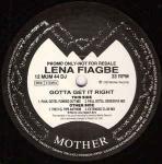 Lena Fiagbe - Gotta Get It Right - Mother Records - UK House