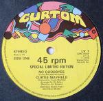 Curtis Mayfield - No Goodbyes / Party, Party - Curtom - Soul & Funk