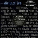 X-Odus  - You Ready Now - Distinct'ive Records - UK House