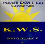 K.W.S. - Please Don't Go - Network Records - Synth Pop