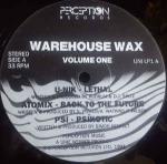 Various - Warehouse Wax Volume One - Perception Records - Techno