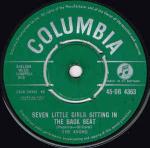 The Avons - Seven Little Girls Sitting In The Back Seat - Columbia - Rock