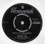 Brenda Lee - Break It To Me Gently - Brunswick - Pop