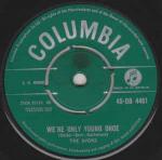 The Avons - We're Only Young Once - Columbia - Pop