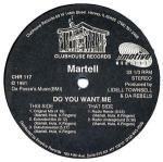 Martell - Do You Want Me - Clubhouse Records - US House